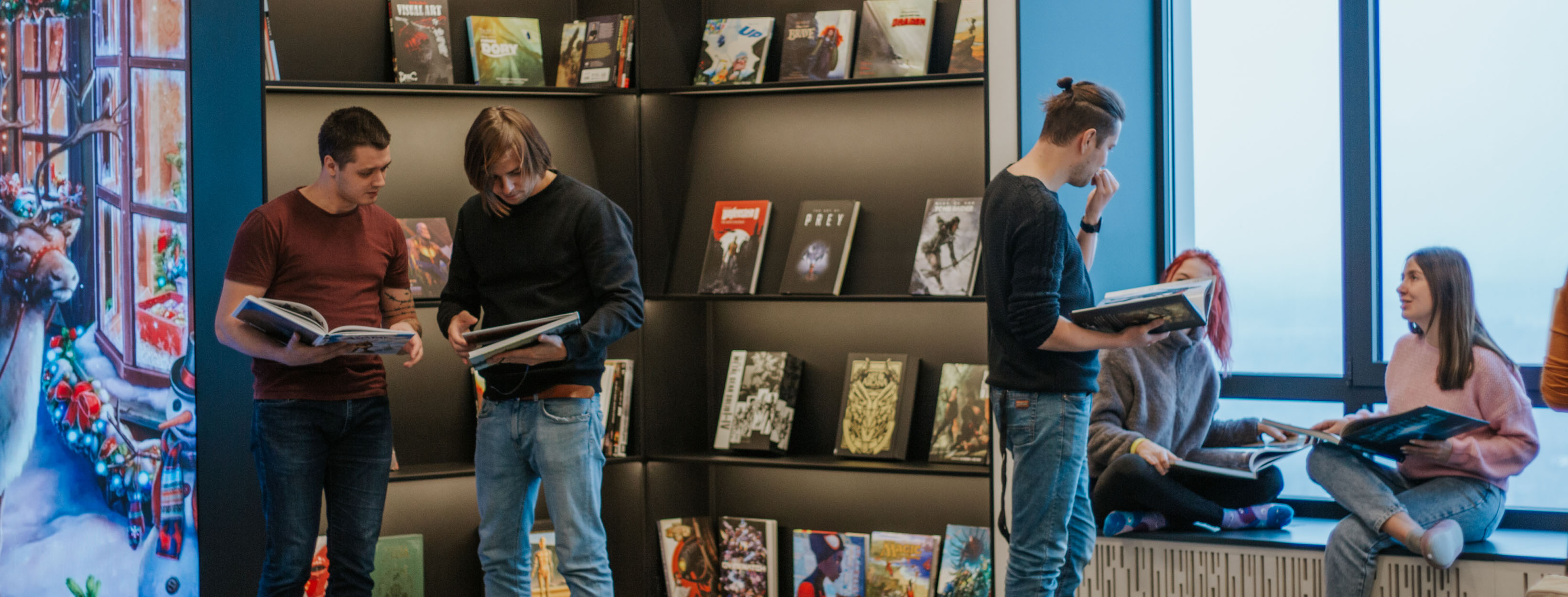 Компанія AB Games відкрила новий арт-простір — AB Library