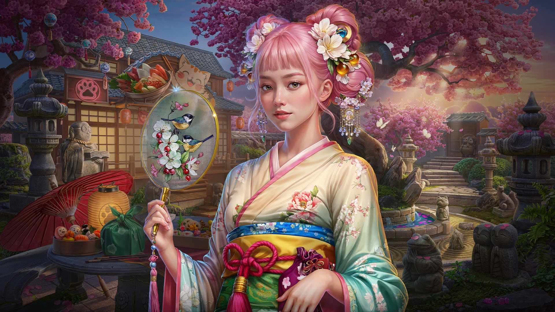 Загадка рожевого цвіту - новий апдейт в Hidden City®